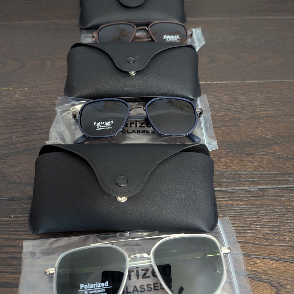 Elegant Black and Silver Women's Sunglasses